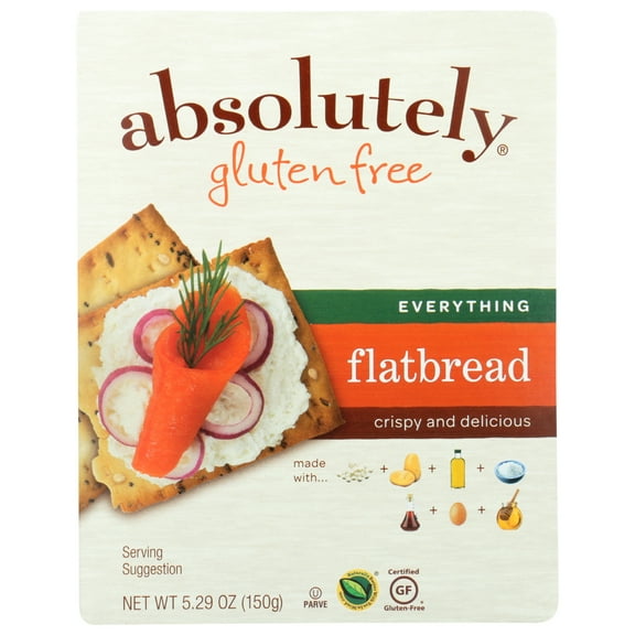 Absolutely Gluten Free Flatbread Everything, 5.29 Oz
