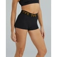 thumbnail image 3 of Tyr Solid Women Base Kinetic Mid-Rise Logo Short 2, 3 of 5