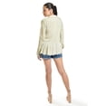 thumbnail image 3 of Camisa con acabado desgastado Roman Fashion /Juvenil, 20009 (Beige) beige CH, 3 of 6