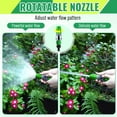 thumbnail image 3 of Dosaele Garden Hose Nozzle Kit Compatible With Flexzilla HFZGAK01 Quick Connect Fittings Include Spray Nozzle  Female Thread Quick Connector  Male Thread Nipple  Adjustable Water Flow Pat, 3 of 4