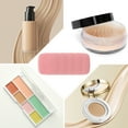 thumbnail image 3 of Unique Bargains 5 Pcs Square Face Makeup Sponge for Travel Pink Hydrophilic Polyurethane, 3 of 6