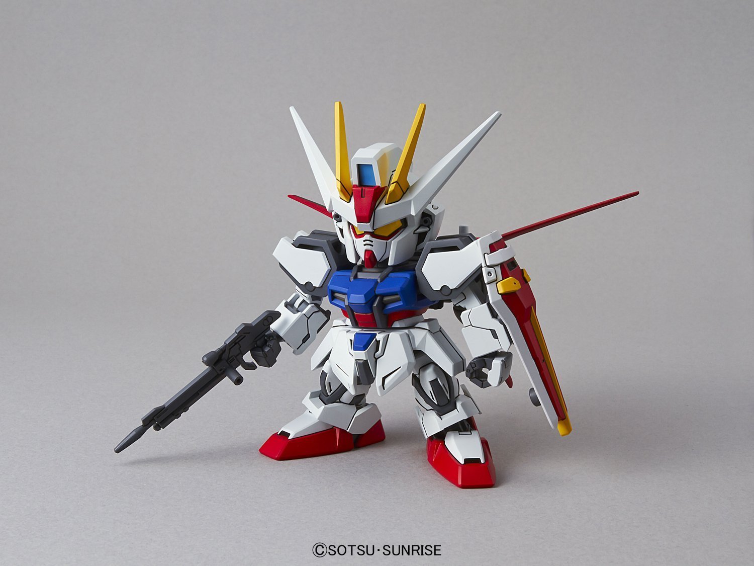 Bandai Hobby SEED SD EX-Standard 002 Aile Strike Gundam Model Kit