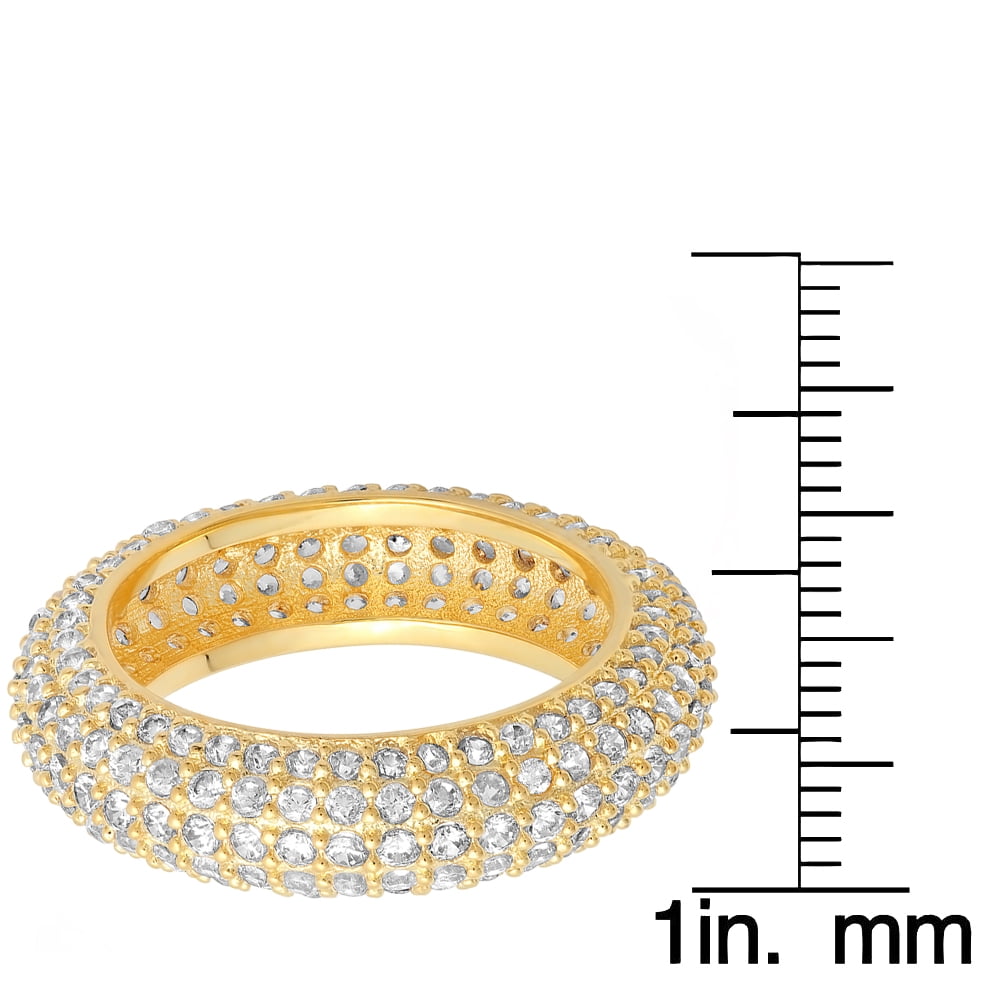 Stainless Steel 18k Gold Plated Ring