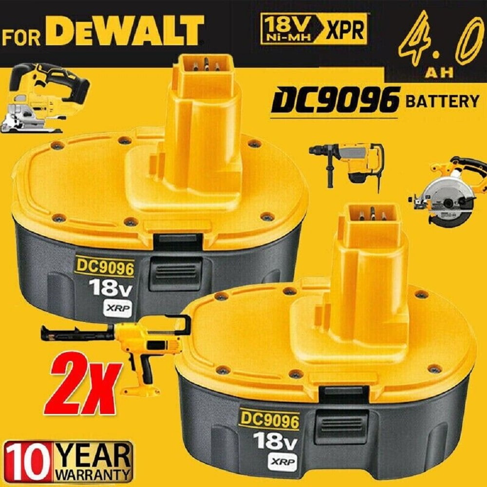 DEWALT 18V Battery, XRP, Combo Pack (DC9096-2)