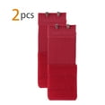 thumbnail image 2 of INSPIRE CHIC Women's 2 Pcs Stretchy Bra Extenders, 2x2/2x3/2x4 Hooks Elastic Back Bra Extension Strap Bra Band Red-1 2 Rows 2 Hooks, 2 of 6