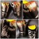 thumbnail image 2 of 1 par de guantes de kickboxing para niños, guantes de sparring, cómodos guantes tailandeses, guantes de boxeo para entrenamiento, 2 of 5