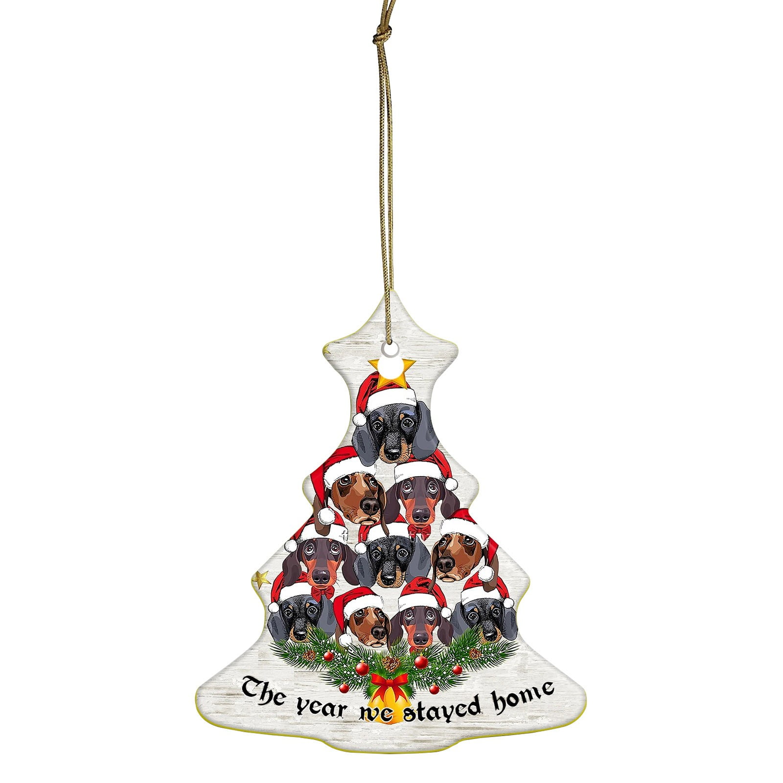 2022 Christmas Ornaments Hanging Decoration Gift Product Personalized Family - Walmart.com