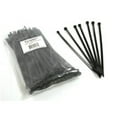 thumbnail image 1 of 7.5in BLACK CABLE TIES 100PK, 1 of 1