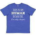 thumbnail image 3 of Inktastic This is my Human Disguise- I'm Really a Dragon Youth T-Shirt, 3 of 5