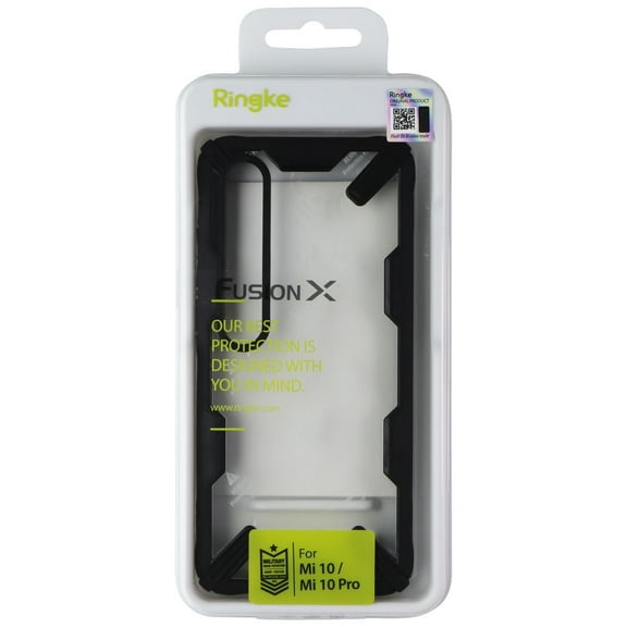 Ringke Fusion X Series Case for Xiaomi Mi 10 / Mi 10 Pro - Clear / Black
