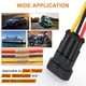 thumbnail image 5 of Conector impermeable de 3 pines, 16 AWG, para coche, camión, barco, 6 kits, 5 of 7