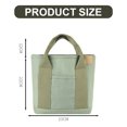 thumbnail image 2 of Bolso cosmético de gran capacidad del regalo del bolso de las mujeres del bolso de la lona, hecho de lona, 2 of 5
