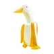 thumbnail image 3 of Estatua de pato banana, fruta decorativa, animales, regalo para el alféizar de la oficina, mueble de TV amarillo pequeño, 3 of 8