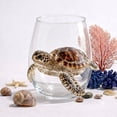thumbnail image 6 of 4 Different Ocean Animal Stemless Glasses â Handcrafted Marine Life Glassware with Octopus, Whale, Turtle & Dolphin, Coastal Decor Bar Glasses for Cocktails, Unique Gift for Sea Lovers, 1Pc, 6 of 7