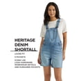 thumbnail image 3 of Lee Women's Denim Short length Overall, Size XS, 3 of 11