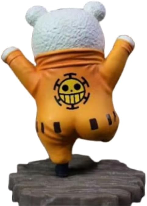 Newly Bebo Figure Q Version Standing Bebo Anime Figures 14cm/5.5inch Anime Character Collection Decor Statue Model Desktop Ornament Gifts (Yellow)
