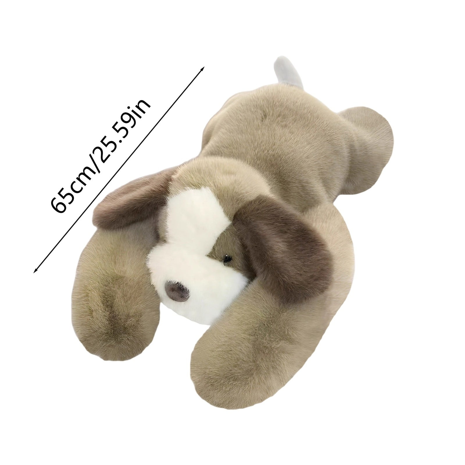 Furry Animal-Shaped Back Cushion Anxiety And Sleep Assistance Soft Pressure And Comfort