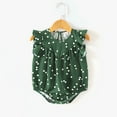 thumbnail image 5 of PatPat Family Matching Outfits Mommy and Me Dress Allover Polka Dots Dark Green Ruffle Trim Tank Dress for Mom and Me Mother's Day Clothes for Mom, 5 of 9
