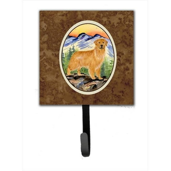 Golden Retriever Leash Holder Or Key Hook