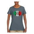 thumbnail image 2 of Wild Bobby, Italian Soccer Its Coming to Rome, Sports, Women Graphic Tee, Charcoal, Small, 2 of 4