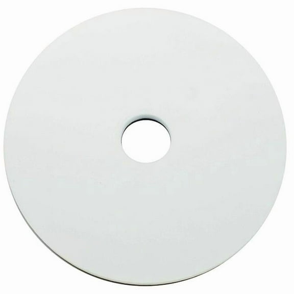 Global Industrial 13"" Floor Pad White 5 Per Case