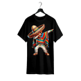 thumbnail image 1 of Bright & Fun Graphic T-Shirt – Men’s Casual Top with Dabbing Mexican Kid Design, 1 of 6