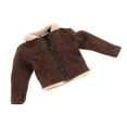 thumbnail image 3 of Ropa de figura masculina Hugo Sudadera con capucha de muñeca chaqueta con cremallera completa, 3 of 10