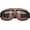 D, variant on Vintage Motorcycle Goggles Fits Over Glasses,Retro Aviator Pilot Soft Padded,Anti Fog Windproof Riding Glasses with Strap