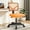 Orange, variant on CONCETTA Ergonomic Home Office Mesh Desk Chair, Small Space, Armless Rolling Chair for Adults, Orange