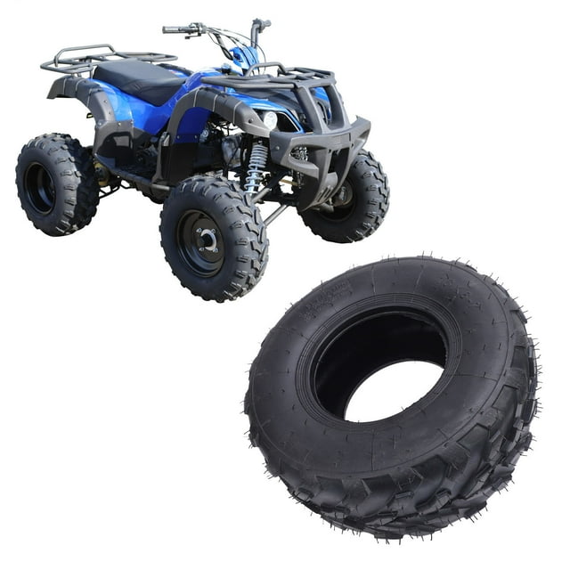 ATV Replacement Tire, Puncture Resistant Enhanced Grip Anti Slip 16/8.00-7 ATV Tire Superior Traction 7 Inch for Off Road