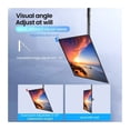 thumbnail image 4 of Ceiling TV Mount Full Motion Bracket Flat Curved TVs/Monitors Swivel Tilt Height Adjustable ,Adjustable, 4 of 5