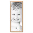 thumbnail image 2 of ArtToFrames 12" x 31" Gold And Stained Brown Picture Frame, 12x31 inch Gold Wood Poster Frame (WOM-4766), 2 of 8