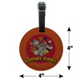 thumbnail image 6 of Looney Tunes Group Round Leather Luggage Card Suitcase Carry-On ID Tag, 6 of 8
