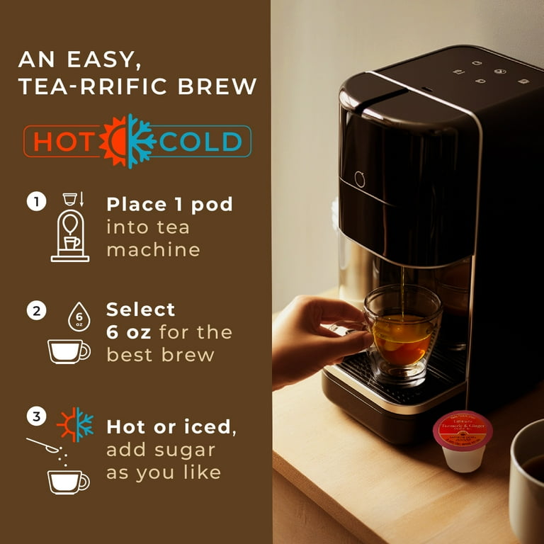 Gya Tea Co Turmeric Ginger Tea Pods for Keurig (16 ct) A Smooth