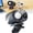 Black, variant on Portable Fan for Car,360° Rotation Clip on Hands-Free Personal Cooling Fan with LED Display for Car Visor & Roof Handles,Waist & Umbrella