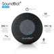 thumbnail image 5 of Soundbot SB510 HD Altavoz de ducha Bluetooth resistente al agua, altavoz portátil manos libres con micrófono incorporado, 6 horas de reproducción, botones de control y ventosa dedicada para duchas (ne, 5 of 5