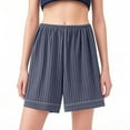 thumbnail image 2 of Bovxnpu Womens Pajama Shorts Sleep Lounge Bottoms Pants Pants Loose Lightweight Summer with Pockets Sleepwear, 2 of 6