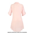 thumbnail image 2 of Salida de Playa OP para Dama, Media Aletilla Tipo Camisero Palo de Rosa Talla CH, 2 of 4