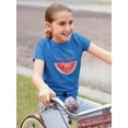 thumbnail image 2 of Buon Ferragosto Watercolor Melon T-Shirt Juniors -Image by Shutterstock,  x-Small, 2 of 4