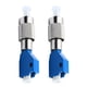 thumbnail image 1 of Adaptadores de fibra óptica de 2 PCS FC Male a LC Adaptadores de convertidores híbridos femeninos, 1 of 8
