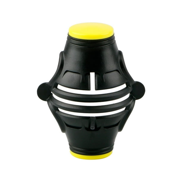 Identificador de pelotas de golf, accesorios portátiles, revestimiento de pelota de golf, triple línea Amarillo negro