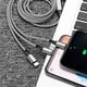 thumbnail image 2 of Cable Trenzado De Nailon Duradero Con Carga Rápida Usb, Compatible Con Smartphones, Tabletas Y Más., 2 of 4