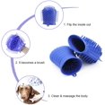 thumbnail image 4 of Limpiador de patas de perro con toalla, limpiador de patas de perro, cepillo de aseo para mascotas con función de masaje, taza limpiadora de patas de perro, limpiador de patas de perro morado, 4 of 5