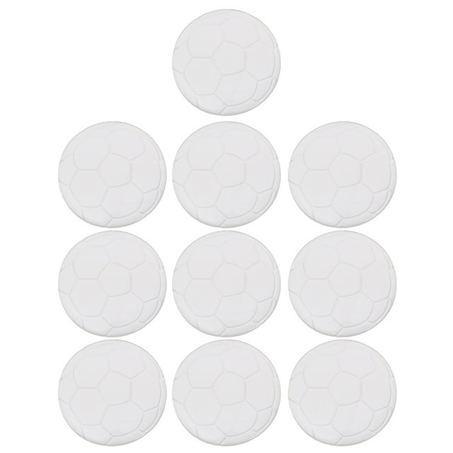 FUTUREORYY 10pcs Transparent Wall Anti-collision Pad PU for Door Protection