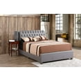 thumbnail image 4 of Full Size Metal Platform Bed Frame with Grey Finish, No Box Spring Needed, for Bedroom, 4 of 6