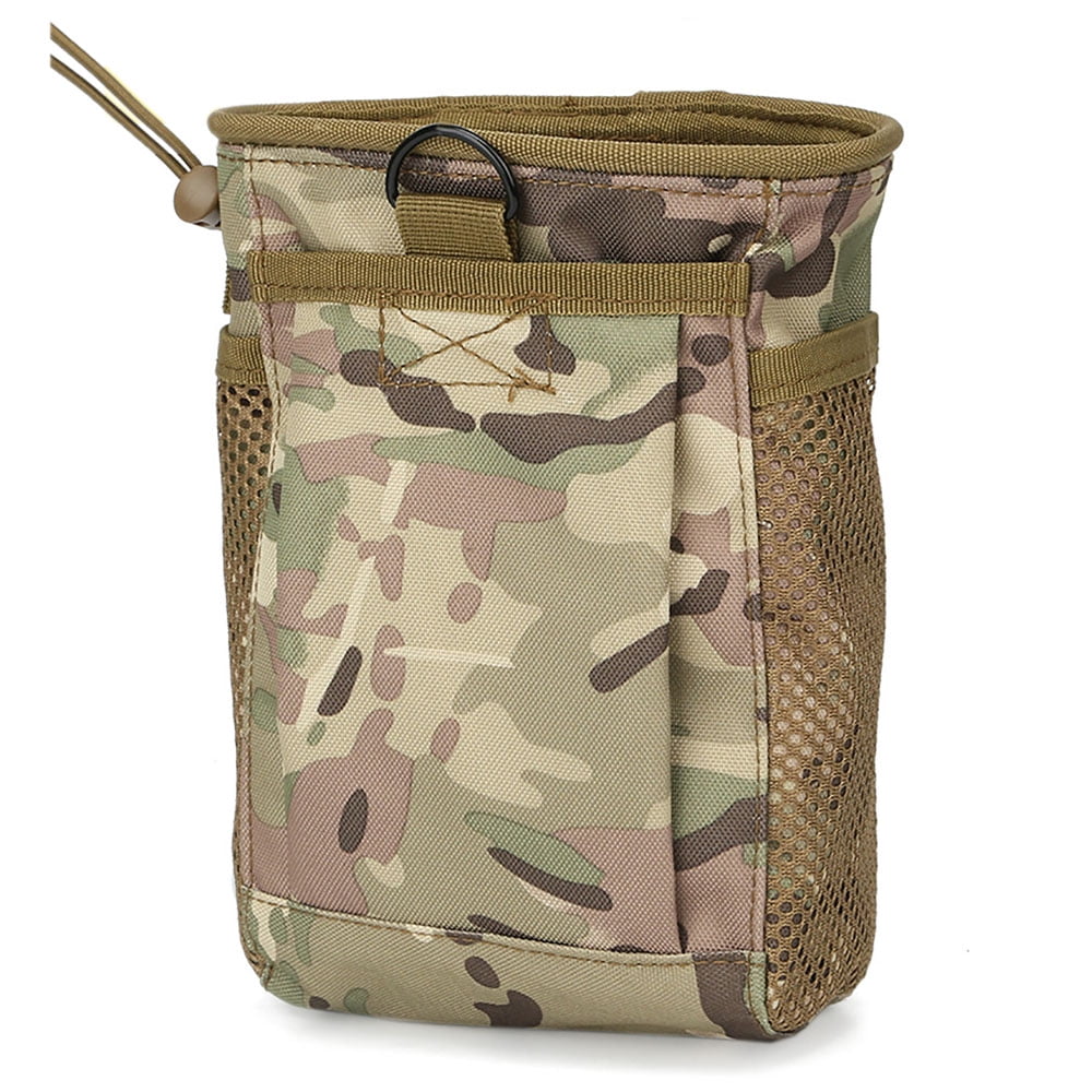 Tactical Molle Dump Pouch Multicam Mag Magazine Dump Bundle, Military