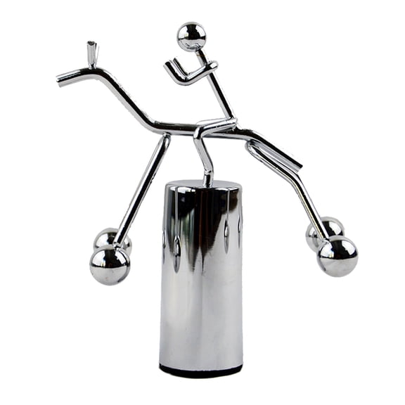 Desk Accessories Promotion Sale! Nomeni Humanoid Riding Desktop Perpetual Motion Device Decorative Ornament, Home Decor Clearance Sale