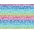 thumbnail image 2 of Zelouf Xena Axtec Ombre Print On Ity  , Sewing, DIY, Crafts Fabric by the Yard, 431 Hpink/mint, 10 Yard, 2 of 2