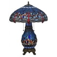 thumbnail image 2 of Meyda Tiffany - 118840 - Two Light Table Lamp - Tiffany Hanginghead Dragonfly - Mahogany Bronze, 2 of 2