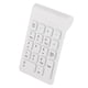 thumbnail image 5 of Inteprter Teclado inalámbrico USB de 18 teclas, teclados numéricos profesionales, alimentado por batería para computadora portátil, Juegos de teclado y mouse para computadora, 5 of 6